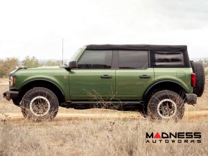 Ford Bronco Fender Flares - Tube - DV8 Ford Bronco Fender Flares - Tube - DV8